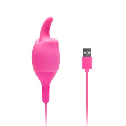NMC Mains allumées - Vibrateur de langue volante - Rechargeable - Rose