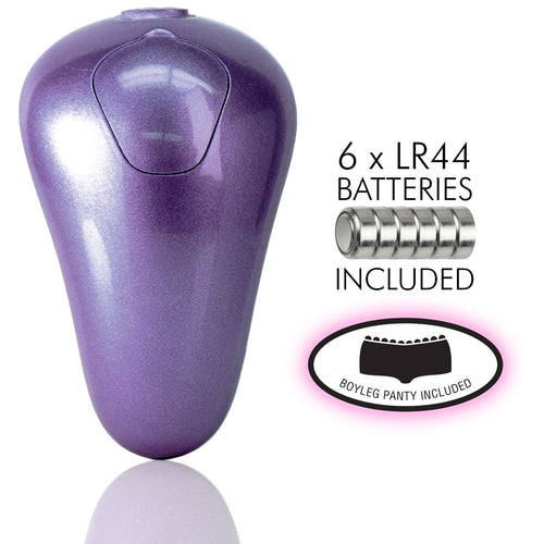 BMS - Vibrateur de culotte - Batterie - Purple - XL