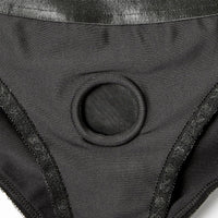 Sportsheets Em Ex – Silhouette Harness – Black - Medium