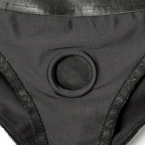 Feuilles de sport Em Ex – Harnais Silhouette – Noir - Moyen image 0