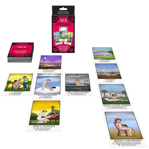 Jeux de Kheper – Sex Fortunes – Jeu de cartes de Tarot pour les amoureux image 0
