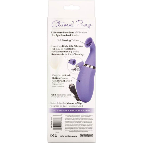 CalExotics® Pompe clitoris rechargeable