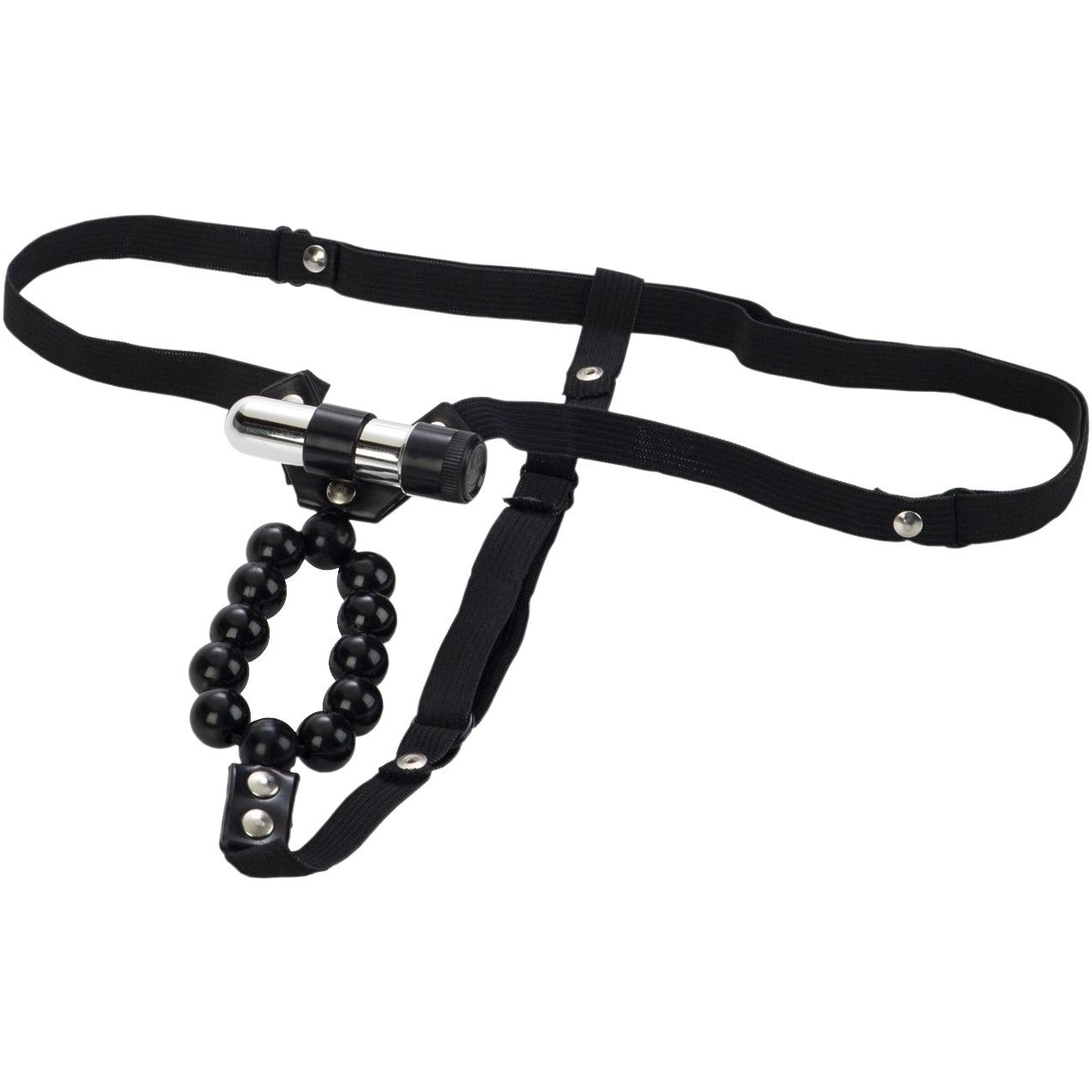 String pour amoureux vibrants CalExotics® avec perles de stroker