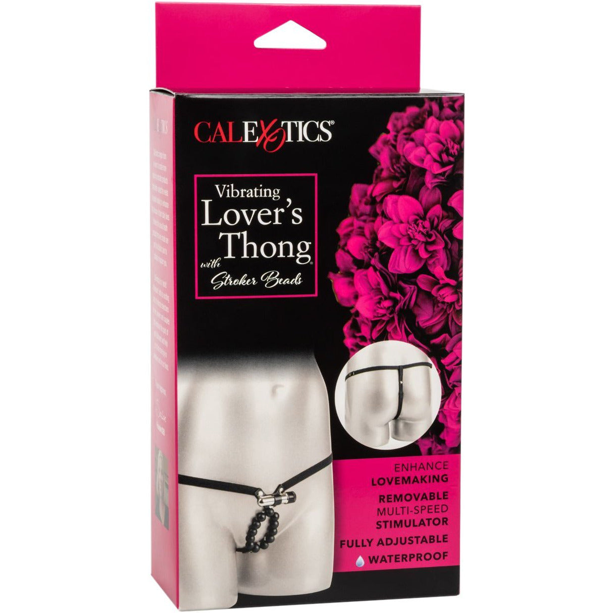 String pour amoureux vibrants CalExotics® avec perles de stroker
