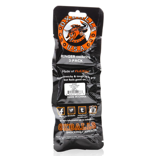 Oxballs Ringer Cockring 3-Pack - Effacer image 5