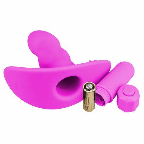 NMC Mystery High - Vibrating Butt Plug - Rose image 4