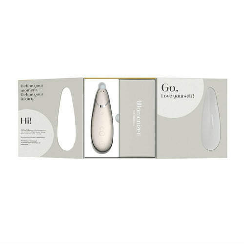 Womanizer Premium 2 – Stimulateur clitoridien – Gris chaud image 5