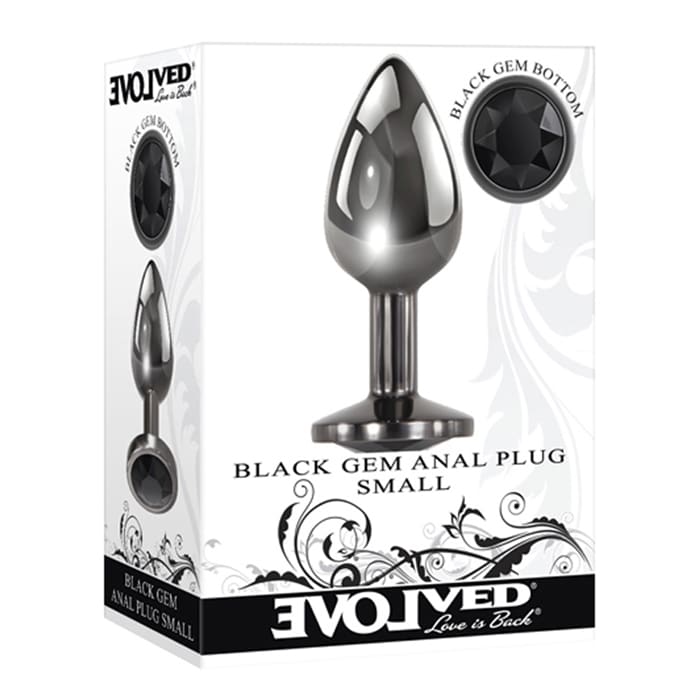 Black Gem Anal Plug Small image 2