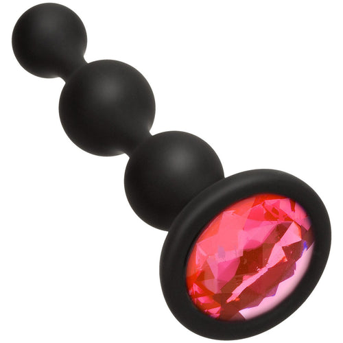 Doc Johnson Bling Bling perles de silicone à bijoux - rose image 0