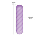 Moutons Dual Silicone Vibe corporelle – violet