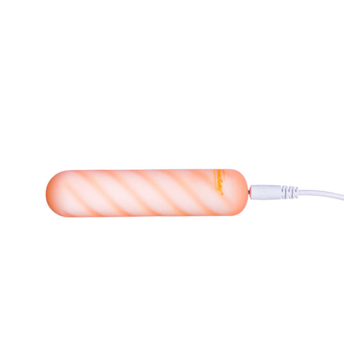 Moutons Dual Silicone Vibe corporelle – Orange