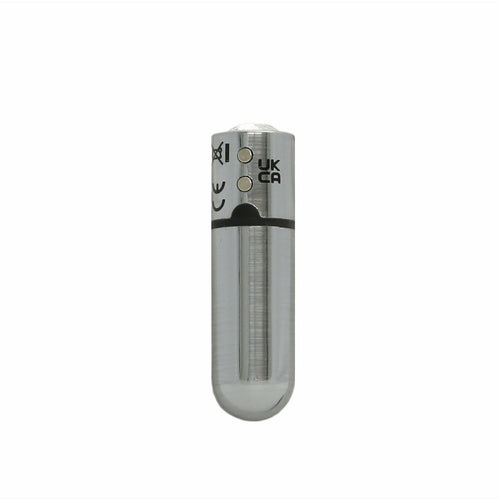 Bullet de première classe - Vibrateur de balle de 2,5" avec porte-clés - Argent