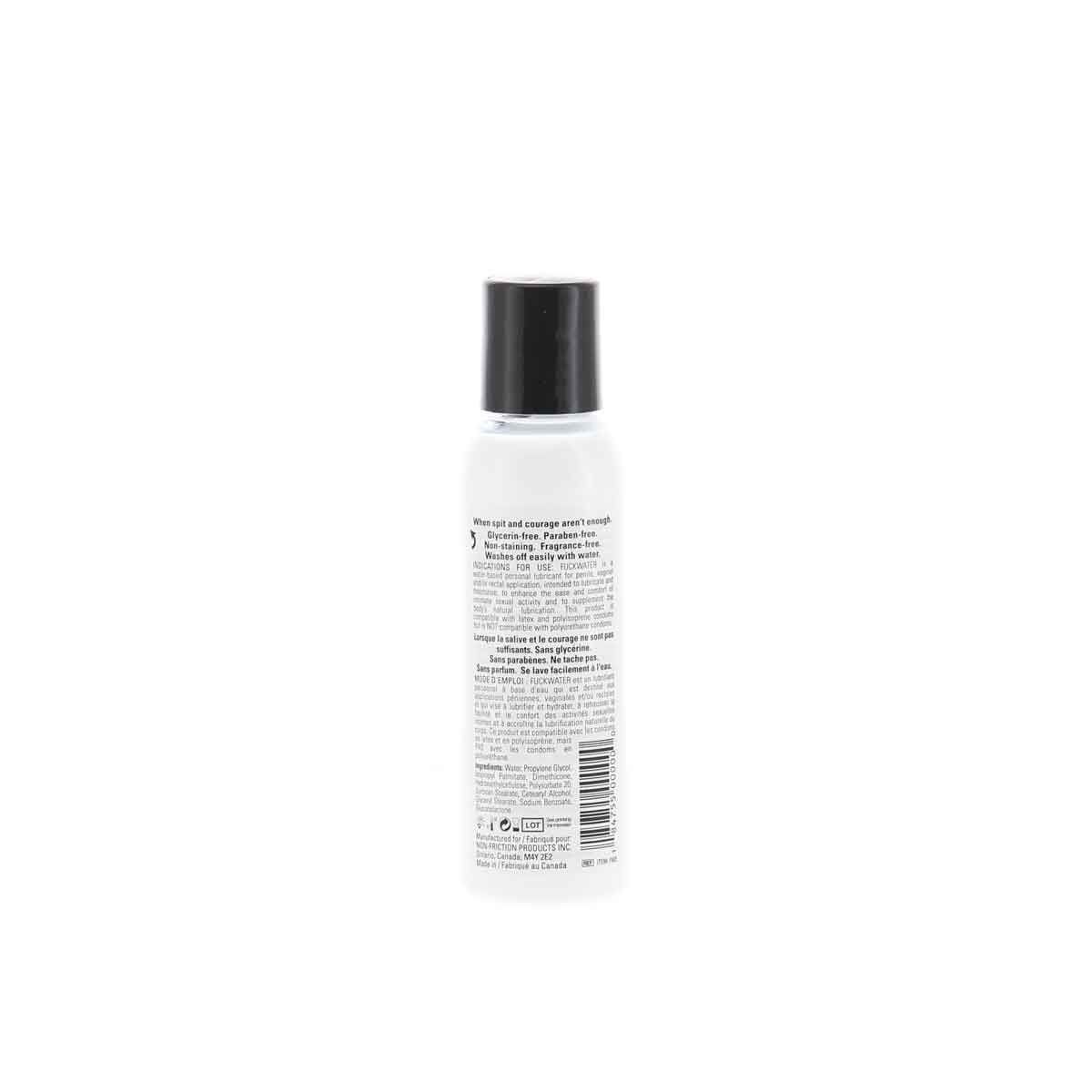 Eau de baise - Lubrifiant personnel à base d'eau blanche - 2oz/60ml image 0
