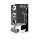 Toxicomanie nue – 8.6:00 Dildo vibrant et rotatif en silicone avec télécommande - Noir image 0