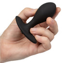 Plug gonflable en silicone pondéré CalExotics® - Noir image 1