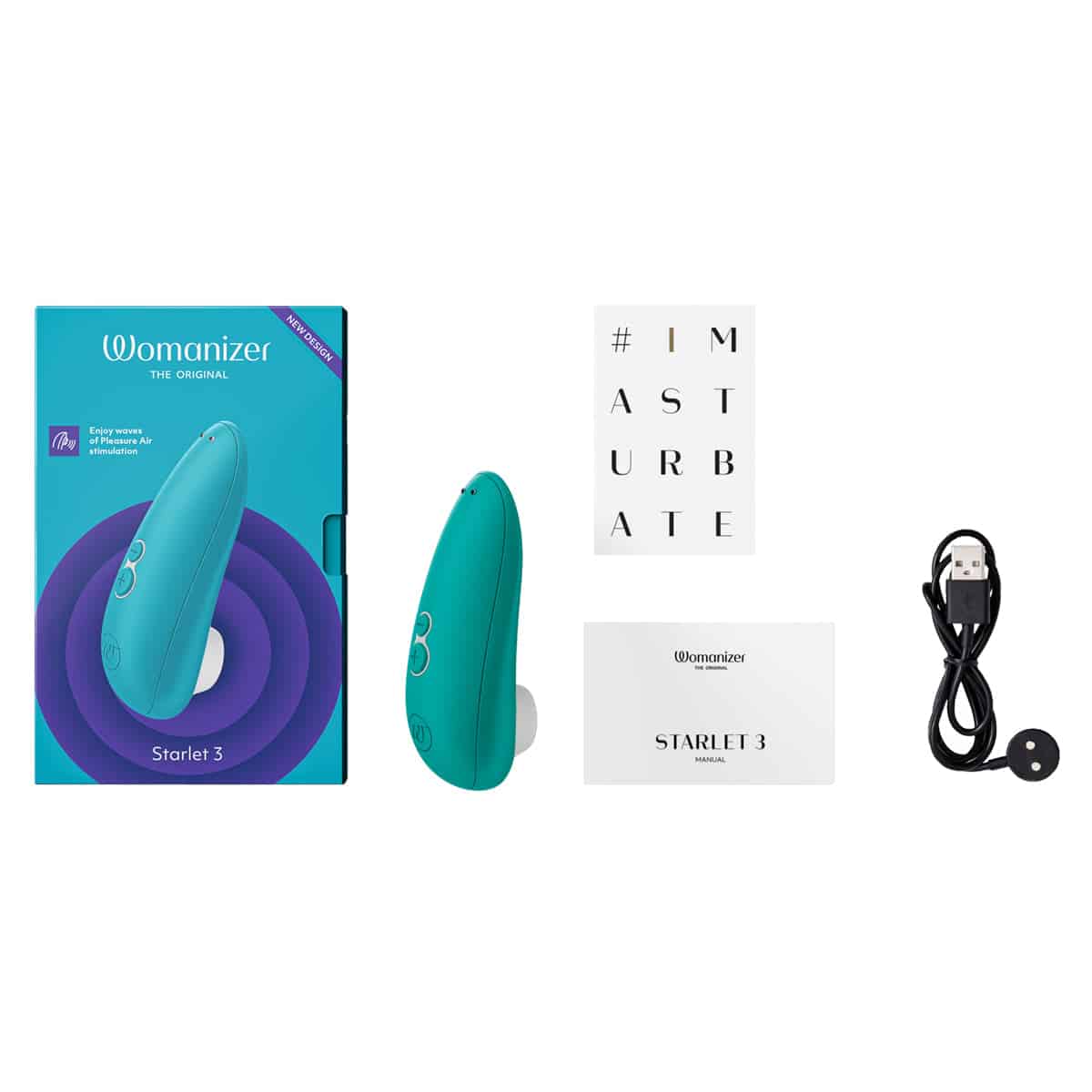 Womanizer Starlet 3 – Stimulateur clitoridien – Turquoise image 4