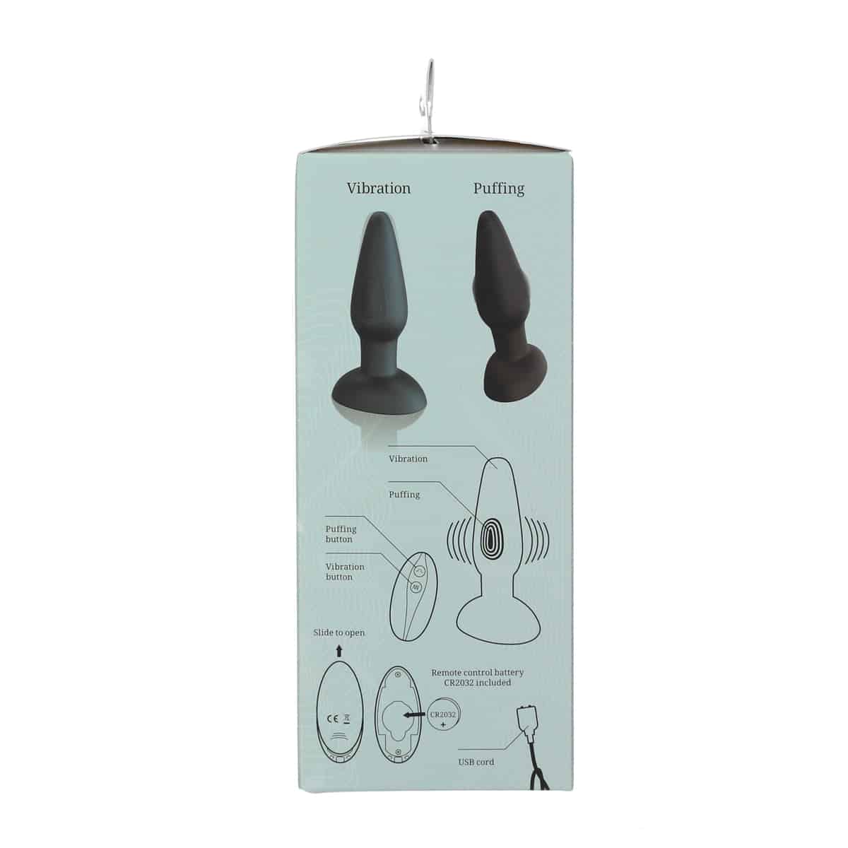 Sept créations – Artemis - Plug anal rechargeable en silicone - Noir image 5