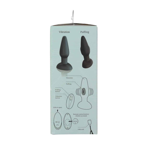 Sept créations – Artemis - Plug anal rechargeable en silicone - Noir image 5