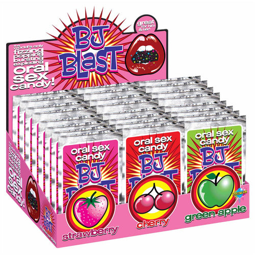Pipedream Produits BJ Blast Oral Sex Affichage des bonbons (coût par pièce)