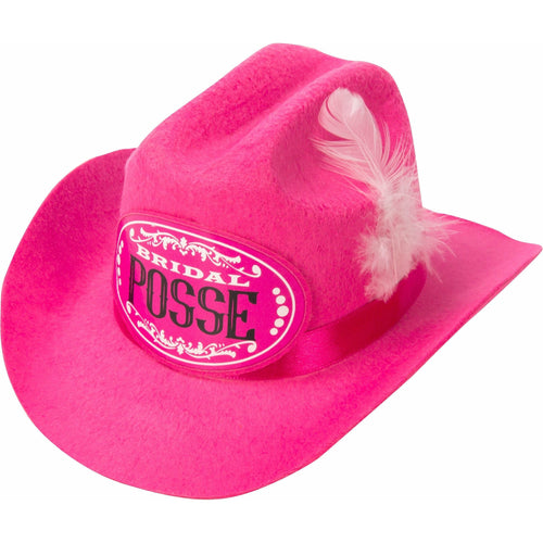 Posse nuptiale - Chapeau Clipon Cowgirl
