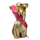 Petite génie Miss Bachelorette Écharpe - rose chaud