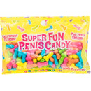 Impressions de bonbons Poche de bonbons - Pénis en forme Rainbow Candy
