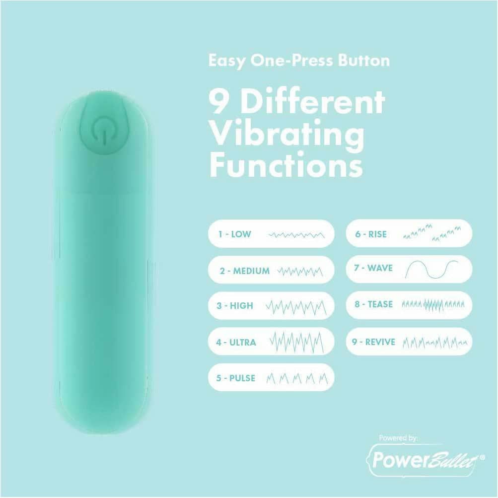 Pure Love® - Bulle d'alimentation rechargeable avec boîtier en silicone - Teal image 1