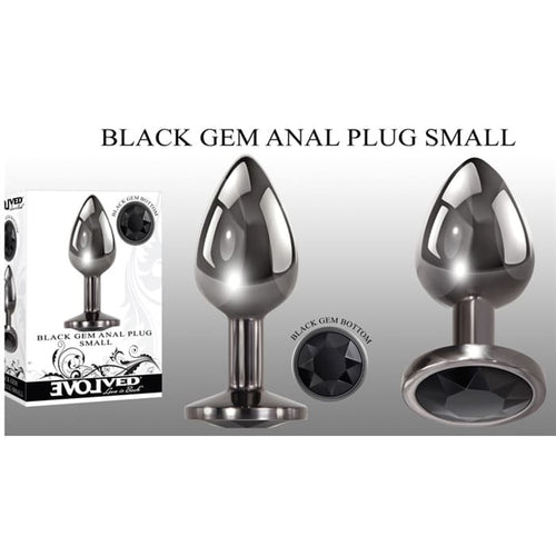 Black Gem Anal Plug Small image 1