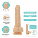 Pure Love® - Crazy Guy – Dong vibrant et aiguisant de 7,5 po image 1