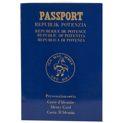 Passeport de parodie de nouveauté