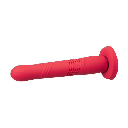 Lovense - Gravity - Bluetooth® Automatic Thrusting &amp; Vibrating Dildo – Rouge image 4