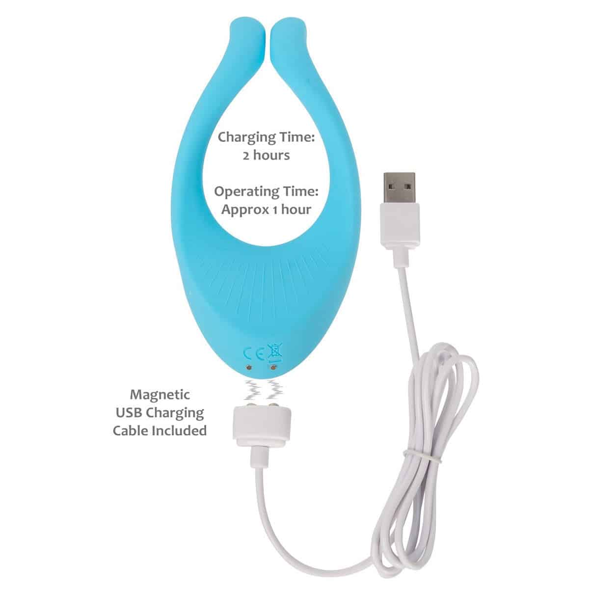 Satisfyer Endless Joy - Couples Multi vibrateur Bleu image 4
