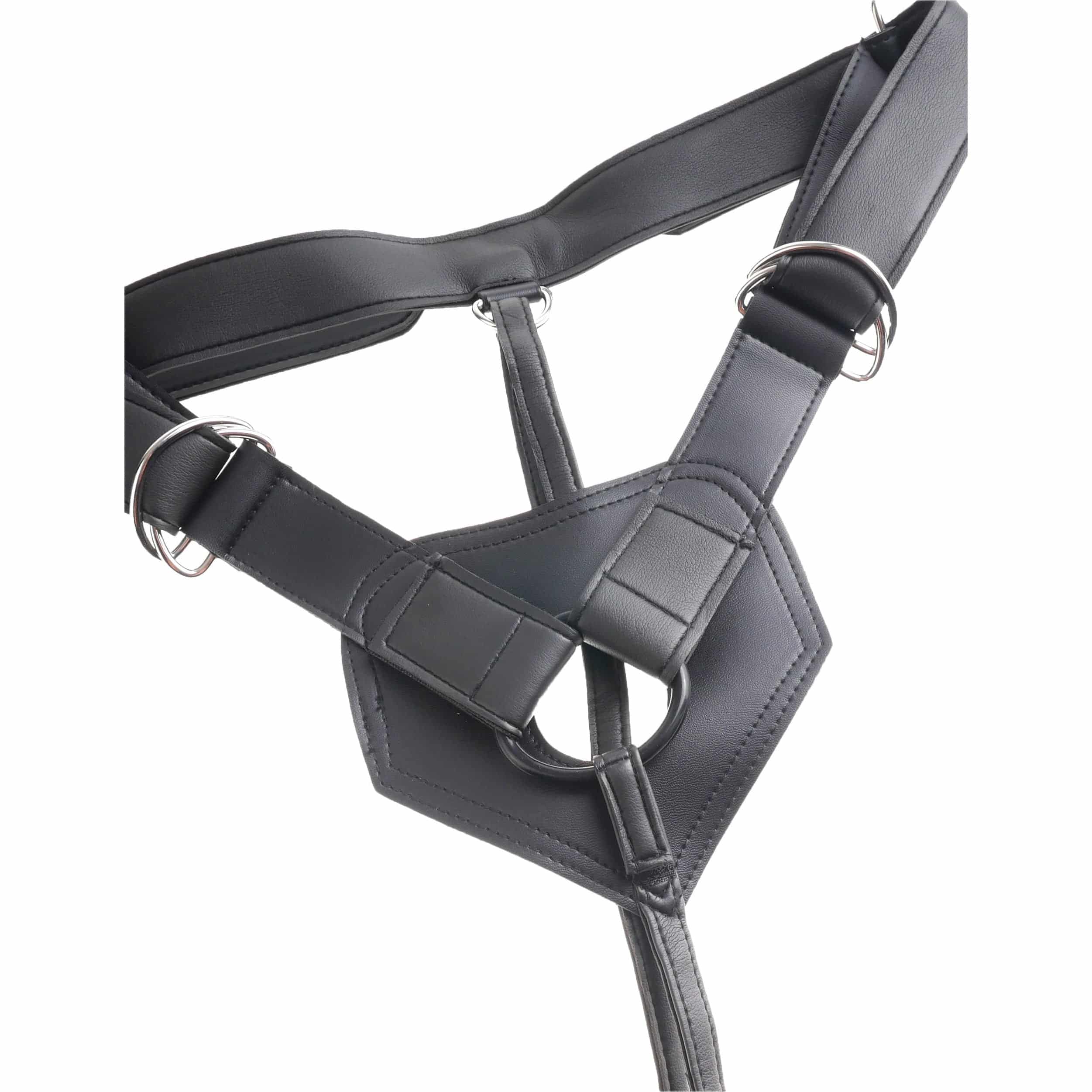 Pipedream produits King Strap-On Harness avec 7 pouces Cock image 3