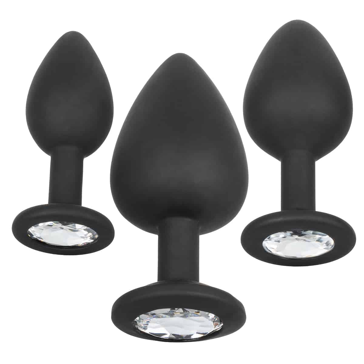 CalExotics® Kit anal silicone Gem – Noir image 0