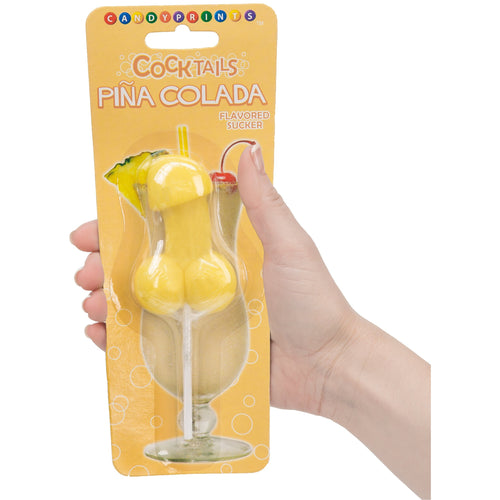 Impressions de bonbons Pina Colada Sucker Candy