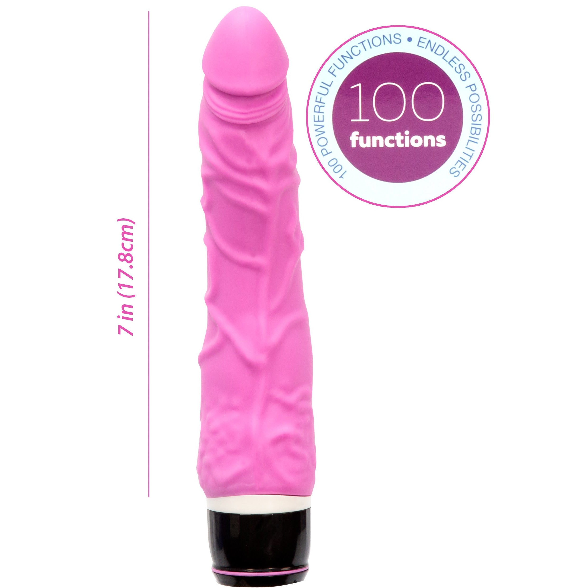 Sept Créations Vibe 100 Fonction Imperméable Vibrateur Silicone image 2