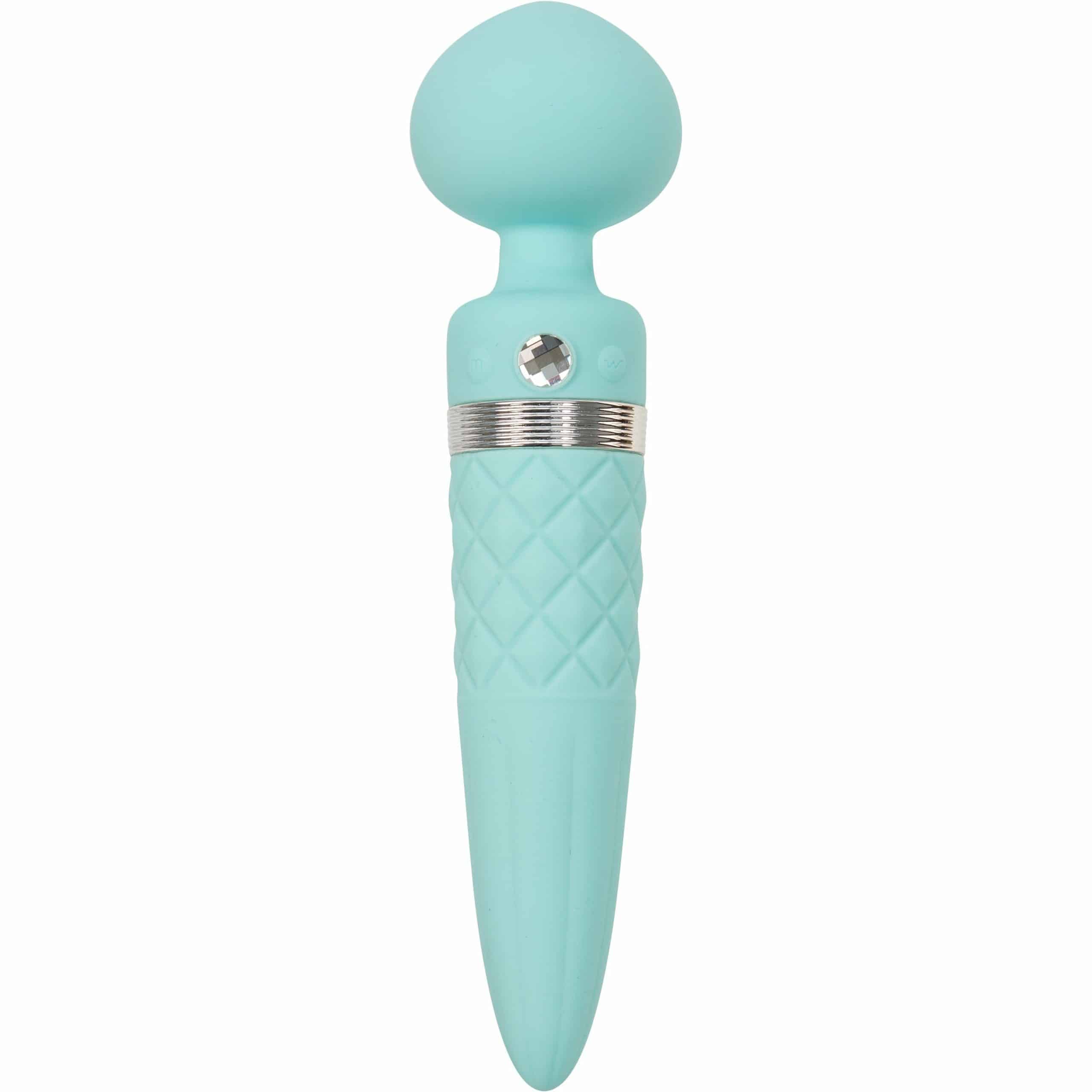 Oreiller Talk Sultry - masseur à double extrémité - Teal image 0