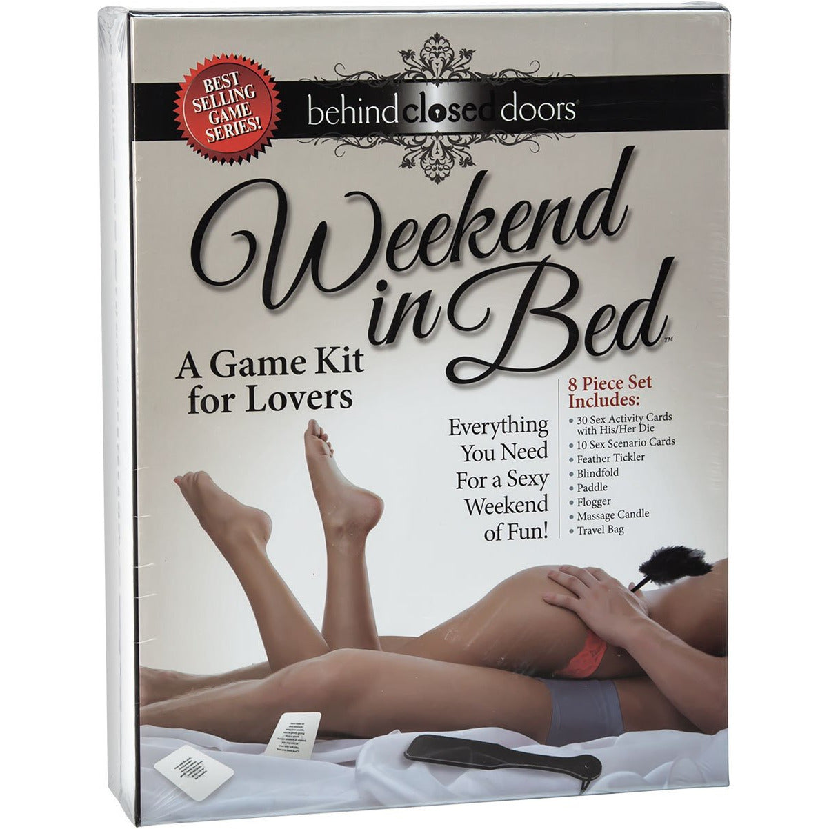 Derrière les portes fermées week-end dans le lit - Kit de jeu