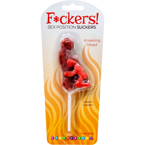 Des empreintes de bonbons ! Sex Position Sucker Candy - Cerise