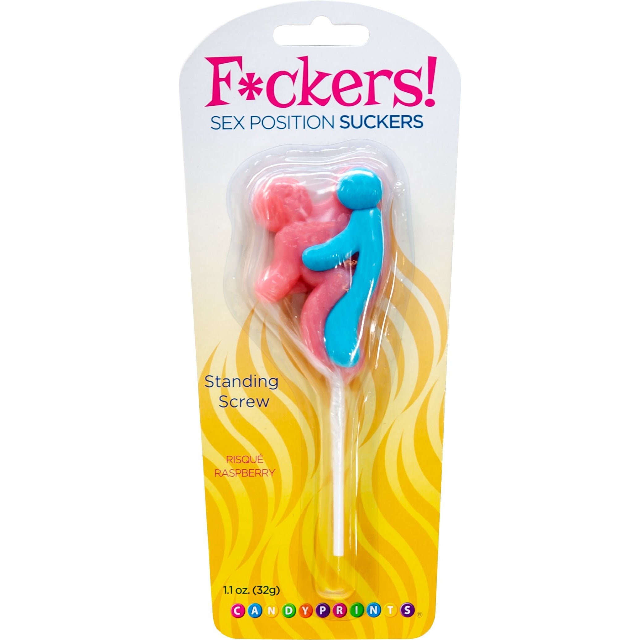 Des empreintes de bonbons ! Sex Position Sucker Candy - Framboise