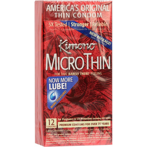 Kimono Micro Préservatifs minces - 12 Pack image 0