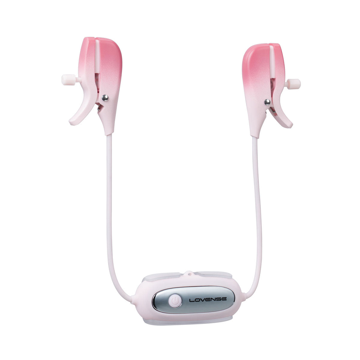 Lovense - Gemini - Pinces à tétons vibrantes Bluetooth® – Rose image 2