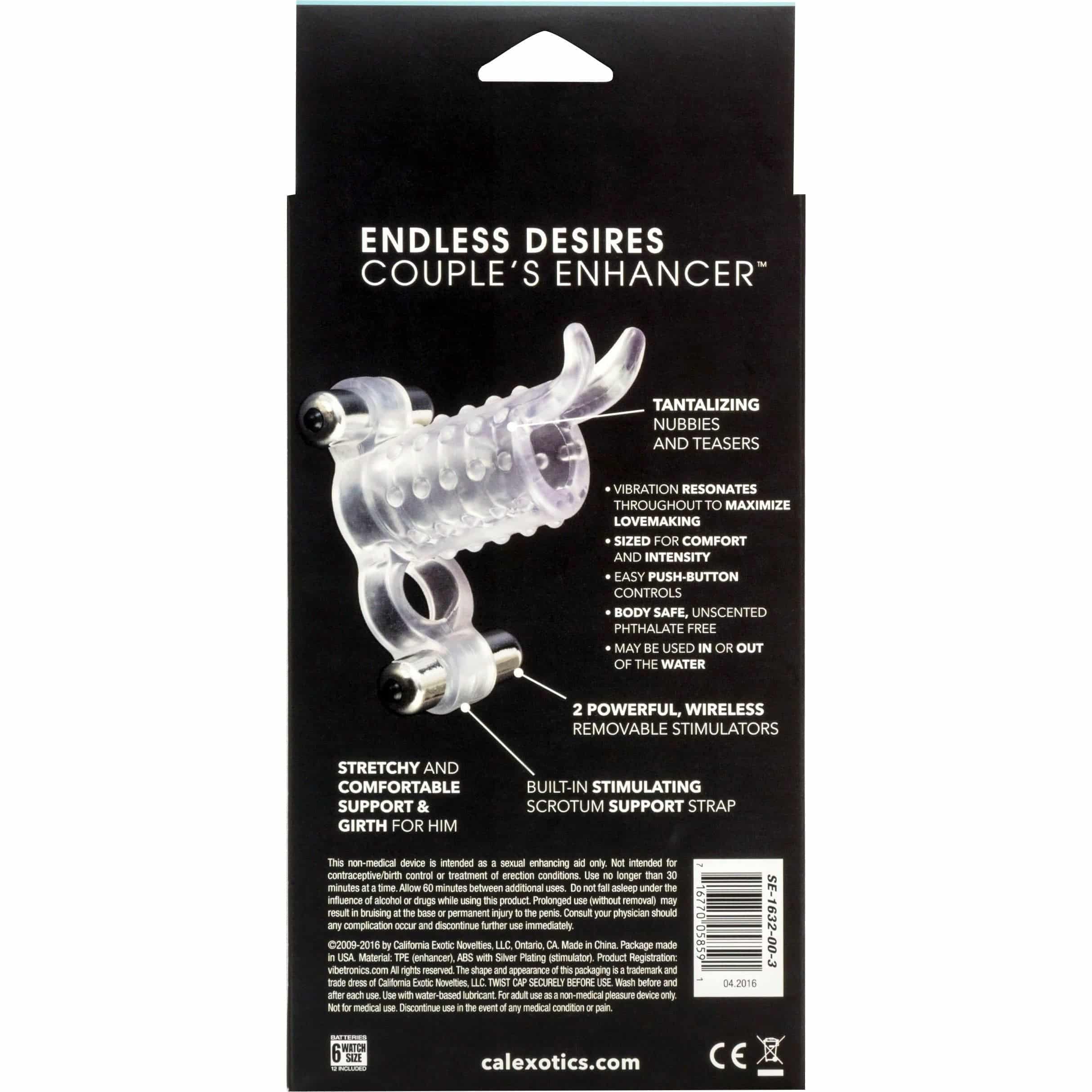 CalExotics® Endless Desires Couples Enhancer - Effacer image 5