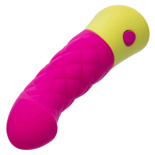CalExotics® Rave Quilted G-Vibe - Fuschia image 1