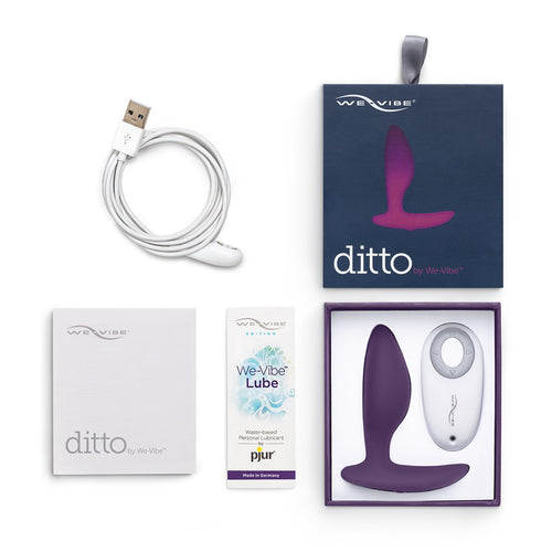 We-Vibe Ditto Vibrating Anal Plug - Purple image 7