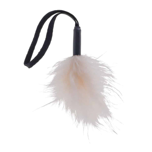 SportFeuilles Sexe &amp; Déchirure Blanc Noir Wrist Feather Tickler image 1