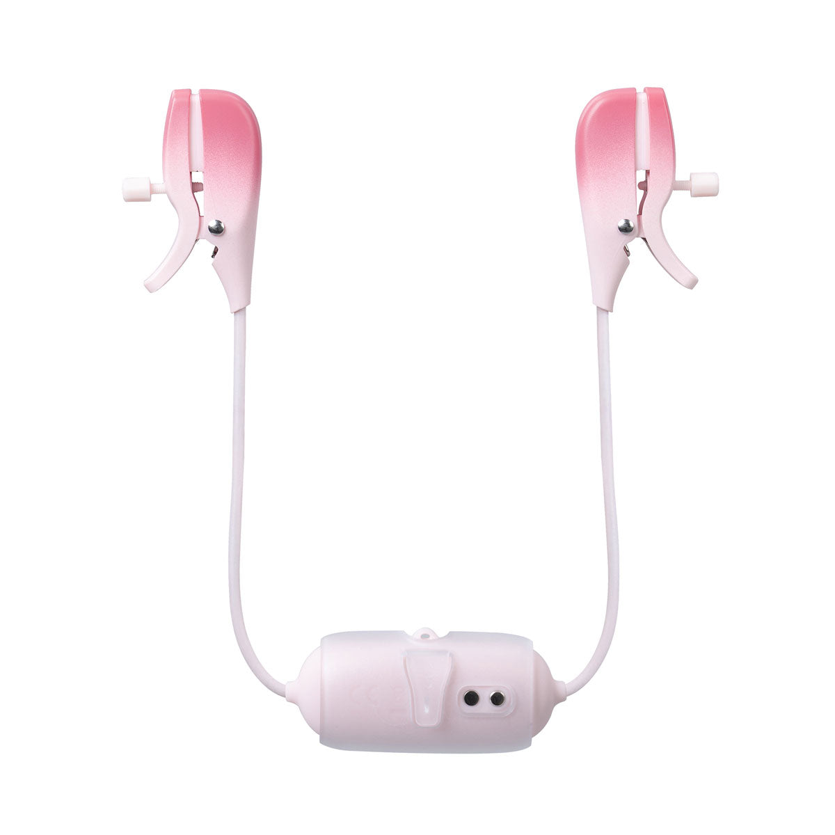 Lovense - Gemini - Pinces à tétons vibrantes Bluetooth® – Rose image 4