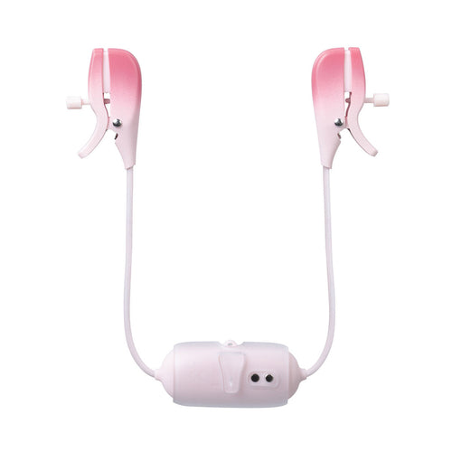 Lovense - Gemini - Pinces à tétons vibrantes Bluetooth® – Rose image 4