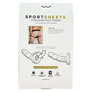 Feuilles de sport - Dong creux avec harnais strap-on image 3