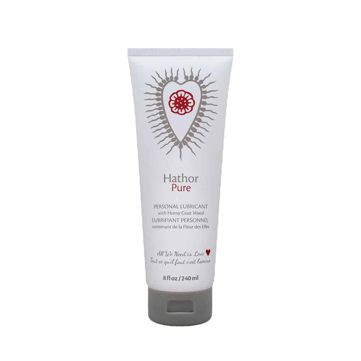 Lubrifiant original Hathor Pure avec de l'herbe à chèvre Horny – 2 oz. image 2